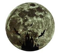 Pegatinas de Pared Halloween Nocturnas Luna y Murciélagos