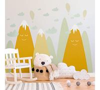 Pegatinas de pared para niños - Decoración para habitación de bebé - Pegatina de pared gigante para niños - 70 x 105 cm