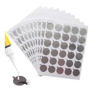 Pegatinas de pegamento de aluminio Extensiones de pestañas, pegatina de paleta de soporte de pegamento de pestañas, Junta de paletas de pegamento de pestañas impermeables, Herramientas adhesivas de ex