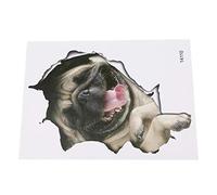 Pegatinas de perro ttes salón cocina decoración extraíble vinilo pared arte pegatinas buena calidad. Operación fácil