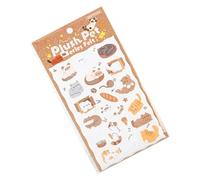 Pegatinas de planificación de álbumes de recortes estéticas, juego decorativo para diario y pegatinas decorativas para álbumes de recortes