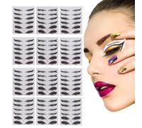 Pegatinas de plantilla de maquillaje de ojos, plantillas de maquillaje para sombra de ojos - Pegatinas de plantilla de sombra de ojos suaves | Pegatina de plantilla de delineador de ojos, pegatina de