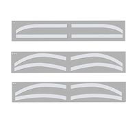 Pegatinas de Plantilla de Rímel, 6 Pares de Pegatinas Auxiliares de Tatuaje de Cejas Desechables, Plantilla de Cejas Autoadhesiva, Fácil de Usar, Higiénico