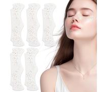 Pegatinas De Purpurina Para La Cara | 5 Piezas Adhesivos De Puntos Resistentes Al Agua Para La Cara,Adhesivos Decorativos Para Festivales Conciertos Y Eventos | Disfraces Carnaval Y Viajes