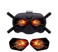 Pegatinas de PVC for ojos grandes for gafas de vuelo D-JI Goggles 2, calcomanía decorativa for cámara D-JI Avata, accesorios for drones.(A)