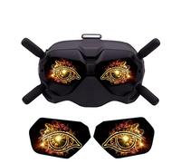 Pegatinas de PVC for ojos grandes for gafas de vuelo D-JI Goggles 2, calcomanía decorativa for cámara D-JI Avata, accesorios for drones.(B)