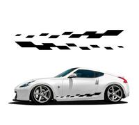 Pegatinas de Rayas Laterales para Coche, Vinilo para Tuning, Accesorios para Nissan 350Z 370Z Z-Cars, Fairlady Z33 Z34 Racing Sport