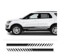 Pegatinas de Rayas para Coche, para Ford Explorer 1, 2, 3, 4, 5, 6 Sport Hybrid SUV, Cubierta Lateral de Puerta, Accesorios de Tuning, calcomanías de Vinilo