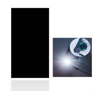 Pegatinas de reducción de luz para automoción y hogar para electrónica - Película de PVC negra a retroiluminación LED tenue e indicadores de estado (B)