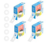 Pegatinas de Refuerzo de Agujeros 1000 PCS Anillos de Refuerzo Adhesiva de Refuerzo de Papel de Hojas Sueltas Pegatinas Agujeros Anillas Refuerzo para Refuerzos de Página Calcomanías Oficina