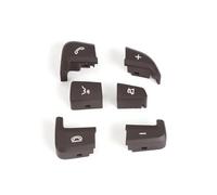 Pegatinas de reparación Compatible Con Benz C GLC Clase W205 W253 C200 C300 2015-2020 0999050200 0999050300 Cubierta Del Botón Del Interruptor De Control Del Volante Del Coche(Brown Right)