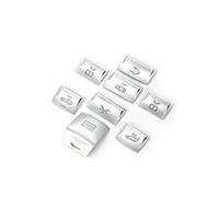 Pegatinas de reparación Compatible Con Benz GLK C E Clase X204 W204 W212 2010-2014 Tira De Moldura Del Botón De La Luz De Lectura Del Techo Corredizo Interior Del Automóvil(8 pieces B)