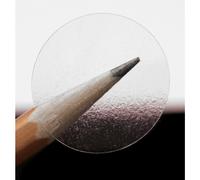 Pegatinas de sellado ChromaLabel de 1 pulgada, para bibliotecas, sellos transparentes para sobres, sellos de correo - 1000 pegatinas redondas tra