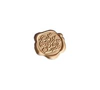 pegatinas de sello de cera, 30 Uds. Pegatinas de sello cera Multicolor 3cm for sobres invitaciones cumpleaños y bodas(Bronze Good Luck,3cm)
