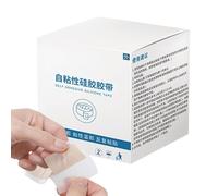 Pegatinas de silicona para auriculares, tiras correctoras adhesivas, almohadillas flexibles, soporte suave y ligero, cómodo, transpirable y suave manchas para la piel, ayuda práctica para dormir