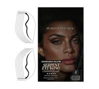 Pegatinas De Sombra De Ojos 6 Pares De Calcomanías Impermeables Y Duraderas