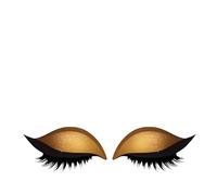 Pegatinas de Sombra de Ojos de Maquillaje Adhesivos Cosméticos Ojos 2 En 1 | Parche de Sombra de Ojos y Pestañas para Mujeres Para Mujeres y Niñas Festival Disfraz Carnaval Concierto Cosplay