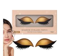 Pegatinas de Sombra de Ojos de Maquillaje,Maquillaje De Ojos 2 En 1 Adhesivos | Parche Impermeable de Sombra y Pestañas - Para Festivales Bodas Conciertos Carnaval Cosplay Y Disfraces Para