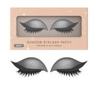 Pegatinas de Sombra de Ojos de Maquillaje - Parches De Maquillaje Para Ojos 2 En 1,Parche de Sombra de y Pestañas para Mujeres,Para Mujeres y Niñas Festival Disfraz Carnaval Concierto Cosplay