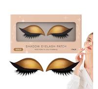 Pegatinas de Sombra de Ojos,Parches De Maquillaje Para Ojos 2 En 1 | Parche Impermeable Para Pestañas Y Sombra - Para Disfraz Cosplay Teatro Boda Carnaval Concierto Mujeres Y Niñas