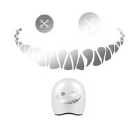 Pegatinas de sonrisa de demonio - Pegatinas creativas impermeables para coche, cara sonriente, para interior del coche, portátil, equipaje, camión, ventana, equipaje, bicicleta eléctrica, motocicleta