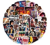 Pegatinas de Strange Funny Things, paquete de 50 Uds., pegatinas para ordenador portátil, monopatín, motocicleta, equipaje, coche, pegatinas para adolescentes y adultos