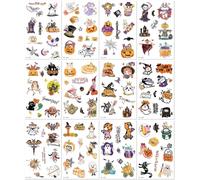 Pegatinas De Tatuajes De Halloween Para Niños, Divertidas, Divertidas Y Lindas, Para Fiestas, Impermeables Y Resistentes Al Sudor. 120 * 76mm