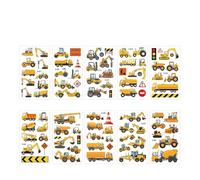 Pegatinas de tatuajes for niños, pegatinas de tatuajes temporales for niños, vestido de fiesta con patrón de robot(10 pcs A)