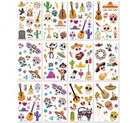 Pegatinas De Tatuajes Realistas Para Niños, Dibujos Animados De Halloween, Para Fiestas Navideñas, Accesorios De Actuación 120 * 76mm