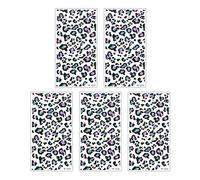 Pegatinas De Tatuajes Temporales Con Animales Salvajes Calcomanías Impermeables Temporales Para Maquillaje Festivales Y Representaciones Teatrales Tatuajes Faciales Con Agua