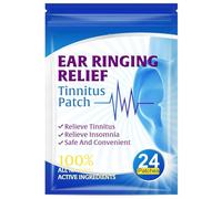 Pegatinas de Tinnitus,Parches Alivio De Los Oídos Que Sonan,Tinnitus Ear Patch,Parche para el Tratamiento del Alivio del Tinnitus,24PC