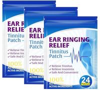 Pegatinas de Tinnitus,Parches Alivio De Los Oídos Que Sonan,Tinnitus Ear Patch,Parche para el Tratamiento del Alivio del Tinnitus,24PC*3