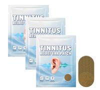 Pegatinas de Tinnitus,Parches Zumbidos en Los Oídos,Parche para el Tratamiento del Alivio Tinnitu,Parches de Reducción des Ruido,Cuidado del Oído para Comodidad Auditiva,12PCS*3