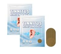 Pegatinas de Tinnitus,Parches Zumbidos en Los Oídos,Parche para el Tratamiento del Alivio Tinnitu,Parches de Reducción des Ruido,Cuidado del Oído para Comodidad Auditiva,12PCS*2