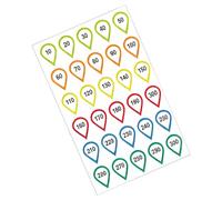 Pegatinas de torreta,Alto contraste y protección contra el polvo | Etiquetas de marcado para,Regalos de cumpleaños Año Nuevo para hombres novio padre principiante y