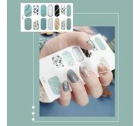 Pegatinas De Uñas Autoadhesivas Transferencia Arte Decoraciones Leopard Sliders Calcomanías Envolturas Calcomanía Polaco Manicura Accesorios Lindo Uñas Postizas Año Nuevo Vacaciones Creativas