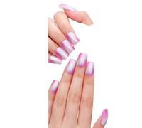 Pegatinas de uñas de gel semicurado, tiras de esmalte coreano, decoraciones de arte coreano para fiestas, envolturas de esmalte semicuradas, decoración artística
