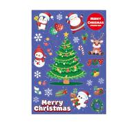 Pegatinas de vacaciones para, pegatinas de Navidad para manualidades, Decoración artesanal de Navidad adhesiva, Crea tus propias pegatinas de Navidad, pegatinas para ordenador portátil, autoco