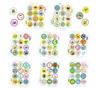 Pegatinas De Verano, 16 pcs Pegatinas De Verano Hawaianas, Pegatinaes Hawaii, Pegatina Temáticas De Playa De Veranos, Pegatina Playa Hawaiana, Stickers Veranos, Veran Pegatinaes para Niños (Color A)