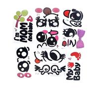 Pegatinas de vientre para mujeres embarazadas - 10 hojas de accesorios para fotos para mujer embarazada - Accesorios para fotografía de futuros mamas, fotografía Embarazo Recuerdo Evolución Shower y