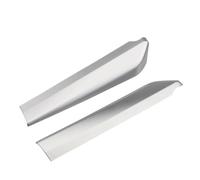 Pegatinas Decorativas Auto Compatible Con Para C-HR Para CHR 2016 2017 2018 2019 2020 2 Pegatinas Embellecedoras Triangulares Para Pilar A Delantero Coche(Silver)