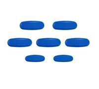 pegatinas decorativas Compatible con Benz para CLA C118 GLA H247 GLB X247 2020 2021 2022 2023 Embellecedor adhesivo perilla salida aire acondicionado coche(Blue)