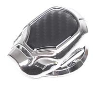 pegatinas decorativas Compatible con Chevrolet Para Corvette C8 Z51 Z06 2020 2021 2022 2023 Botones arranque parada motor coche Interruptor Perilla Cubierta Adhesivo(Black 1)