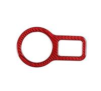 pegatinas decorativas Compatible con Maserati Para Ghibli Para Quattroporte 14-21 marco del interruptor faros delanteros botón arranque del motor decoración pegatinas(Rad b)