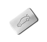 pegatinas decorativas Compatible con Serie 3 5 7 5GT X1 X3 F30 F10 interruptor portón trasero parche decorativo adhesivo accesorios interiores