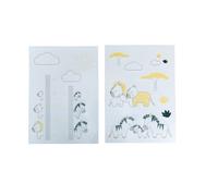 Pegatinas decorativas con diseño de pluche y pompón - Sauthon Baby Deco