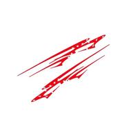 Pegatinas Decorativas De Película De Vinilo Para Camioneta Universal(Glossy Red,Double Cab)