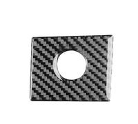 Pegatinas Decorativas For For MDX 2007-2013 Driver Side Fuse Storage Box Handle Panel Cover Carbon Fiber Decoration Sticker Embellecedora Fibra Carbono