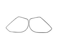 Pegatinas Decorativas para Accord 10.a generación 2018-2021, Marco de Sonido para Puerta Interior de Coche, Pegatina embellecedora de Fibra de Carbono Embellecedora Fibra Carbono(Black)