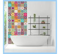 Pegatinas decorativas para azulejos. Diseños de MANDALAS. Pack surtido de 40 vinilos autoadhesivos de 20x20 cm. Tenemos otras medidas y cantidades. Busca la opción que más se adapte a tus necesidades